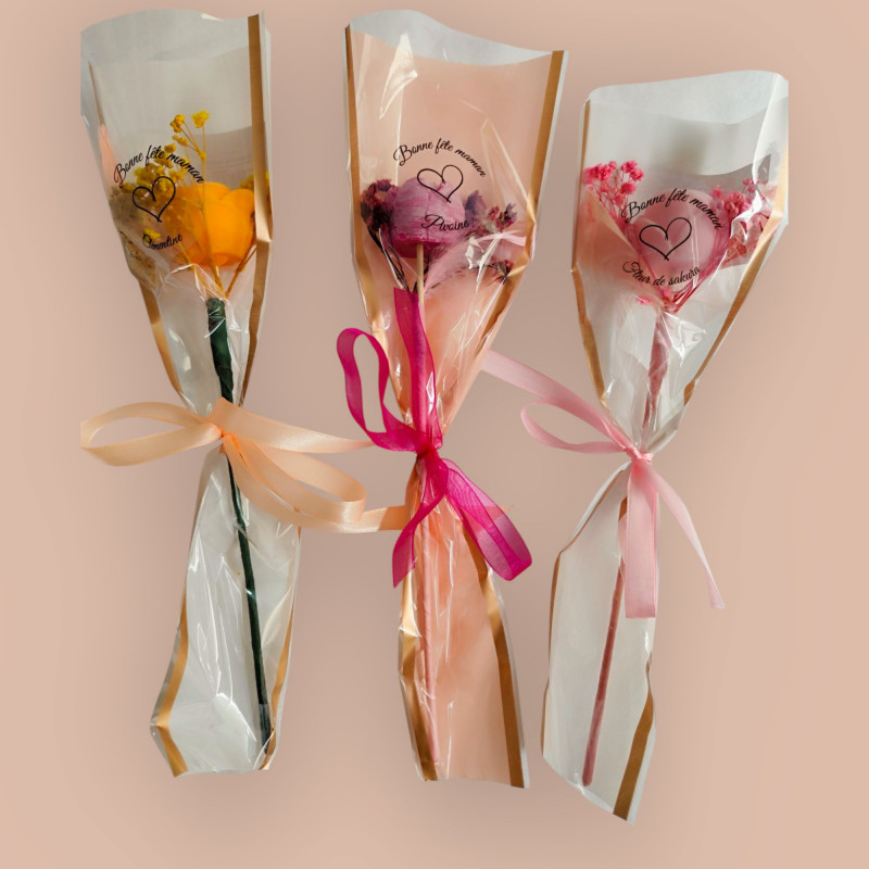 Bouquet en cire de colza