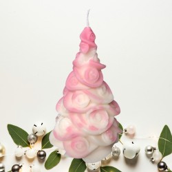 Sapin de Noël " Fleur de coton"