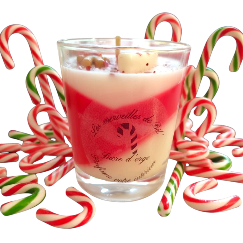 Bougie " Sucre d'orge"