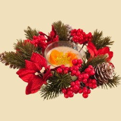 Centre de table " Orange confite "